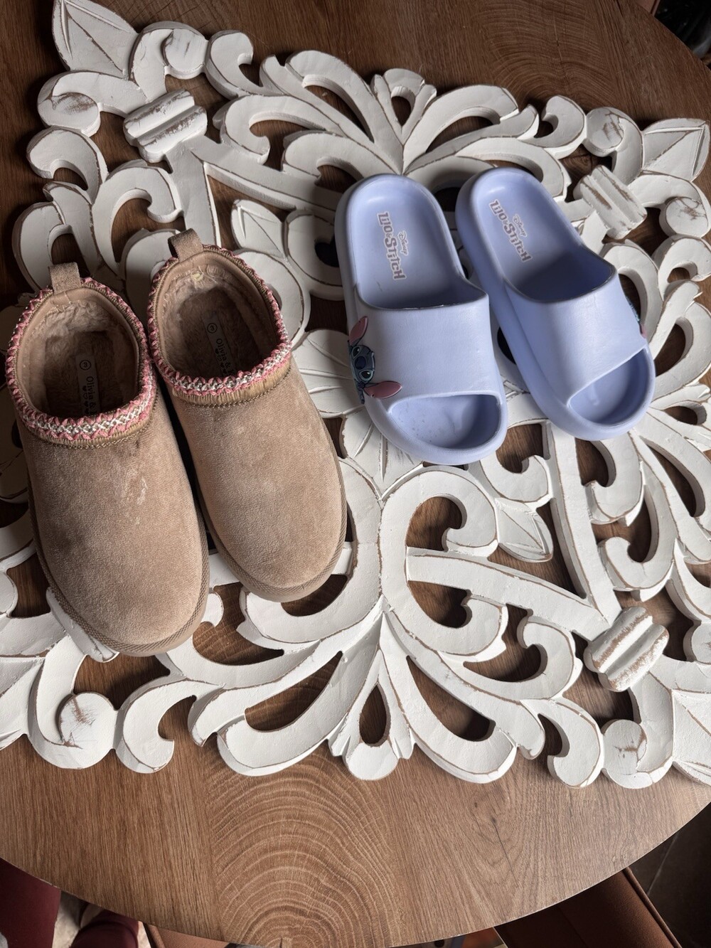 Little Girls Clog And Sandal Shoe Lot Size 2–3 Set Of Two Pair